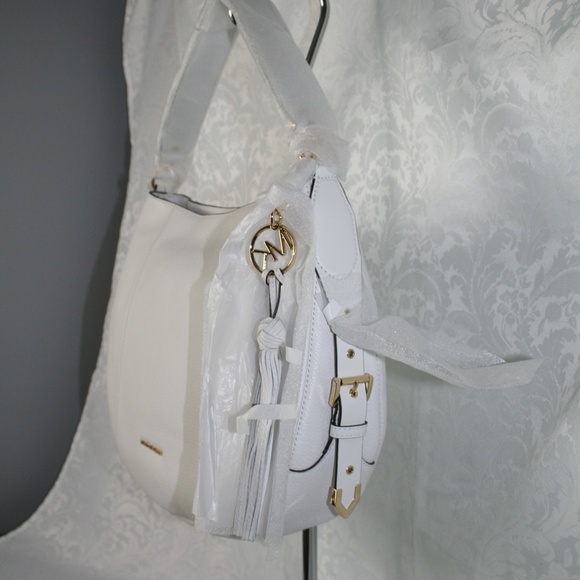 MICHAEL KORS BROOKE LARGE PEBBLE LEATHER HOBO BAG - Picture 2 of 6